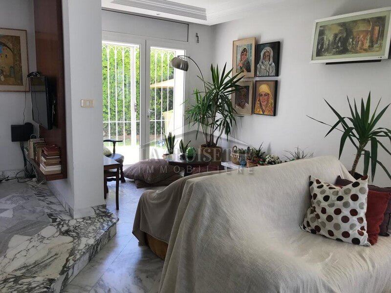 Villa S+4 meublée à La Marsa